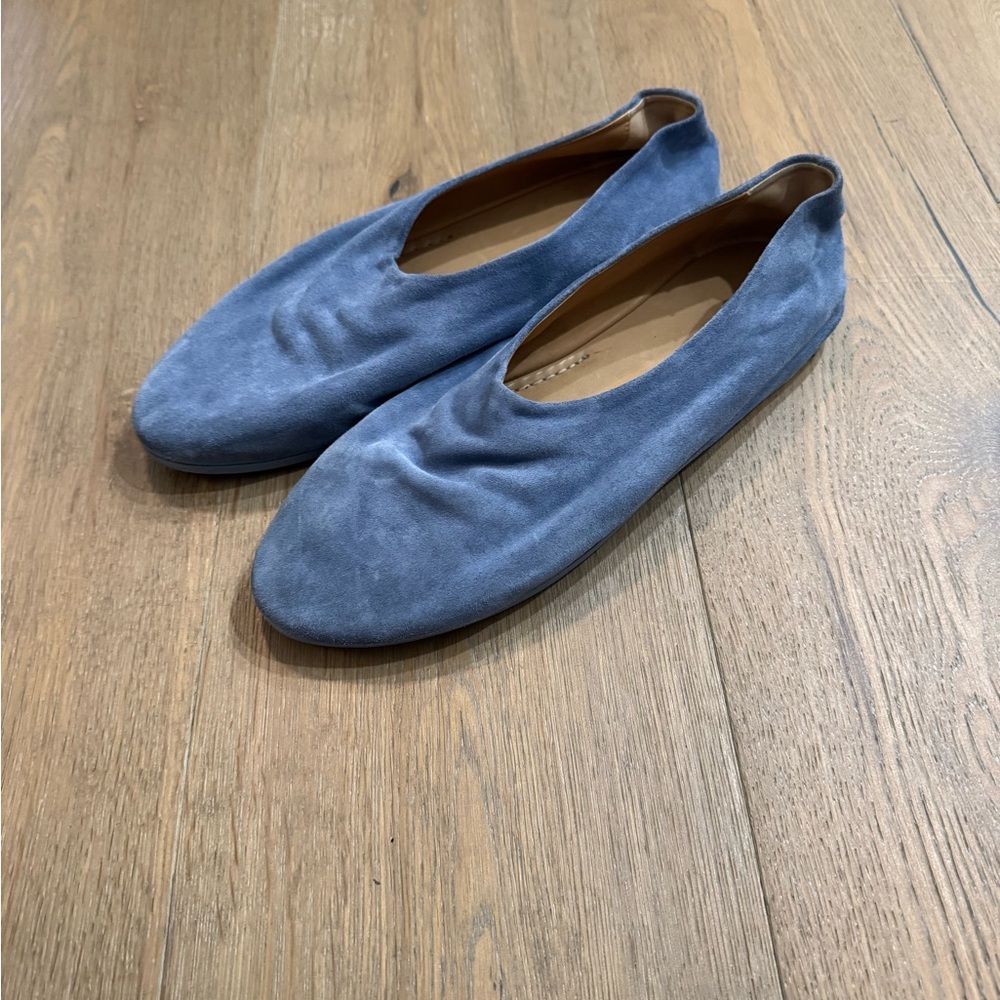 Marsell Blue Suede Loafers - Picture 3 of 8